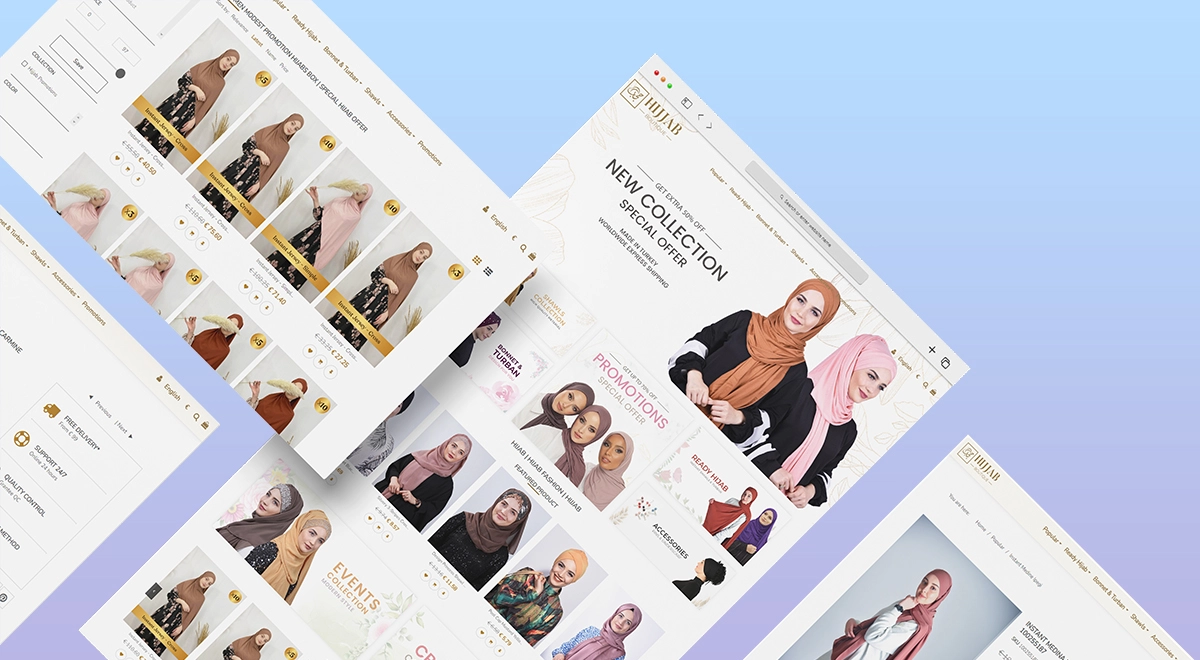 Boutique Hijab | Commerce électronique